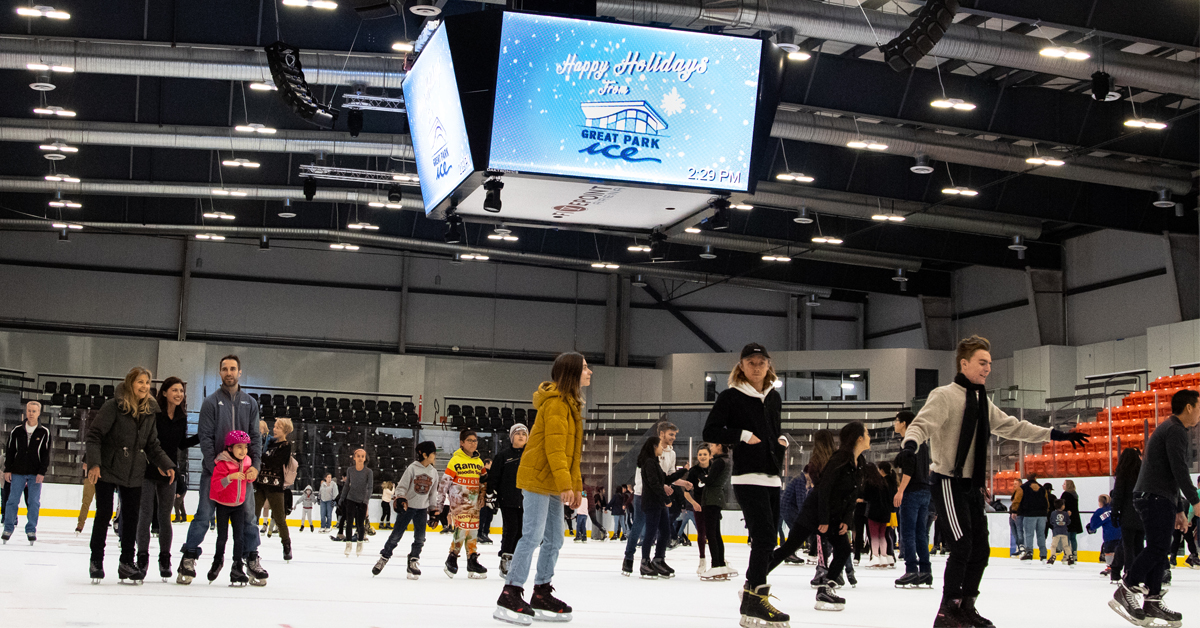 DAILY PUBLIC ICE SKATING SESSIONS